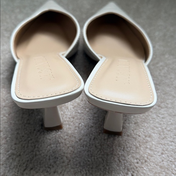 Jason Wu Cream Pointed Mules - Picture 7 of 12